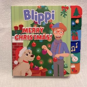 Blippi: Merry Christmas Book by Thea Feldman Children’s Christmas Book New!